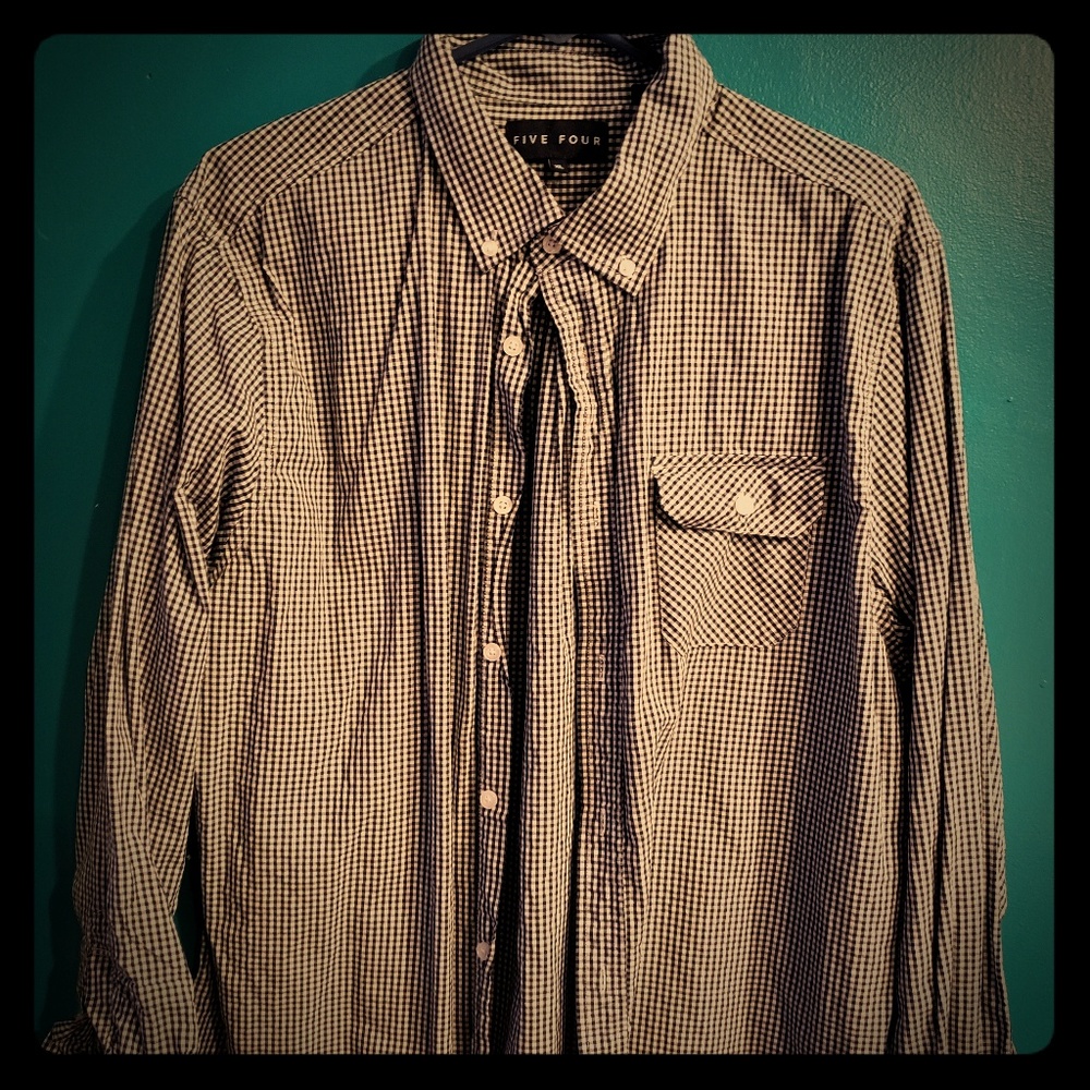 Men's button down shirt